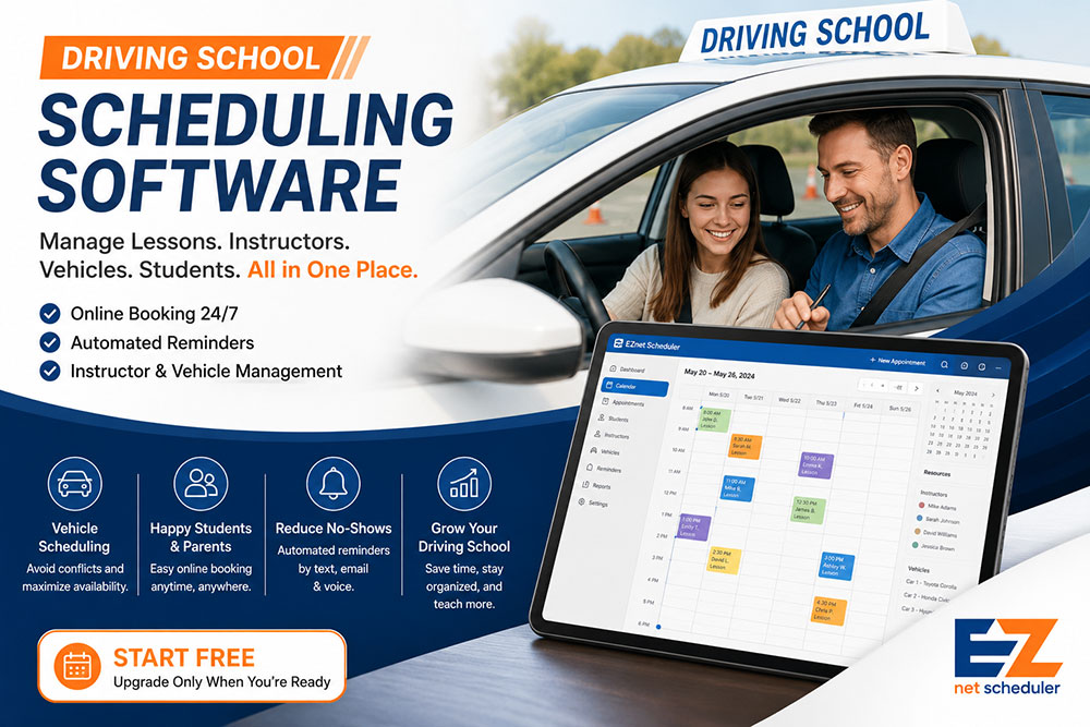 Driving School Scheduling Software: A Smarter Way to Manage Lessons, Instructors, and Students