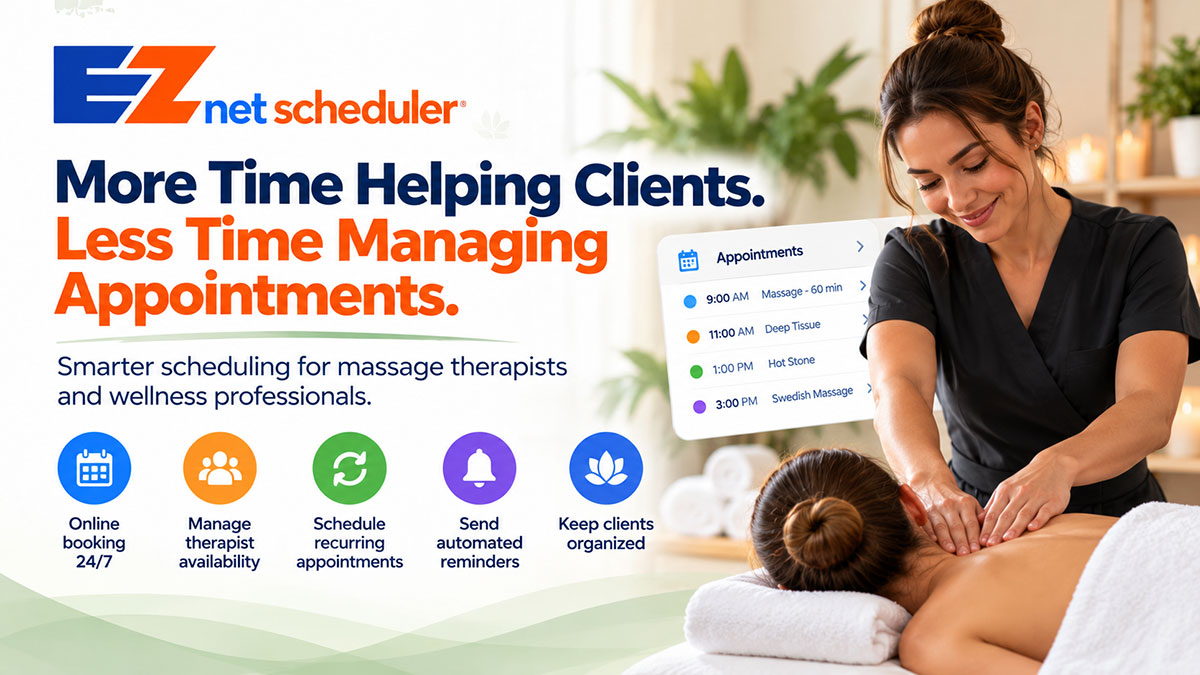 How Massage Therapy Scheduling Software Helps You Book More Clients and Reduce No-Shows
